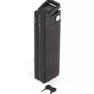 Аккумулятор li-ion 48V12Ah разъем IEC и RCA для крепежа 365x45мм