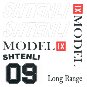 Комплект наклеек к электроскутеру Model 9