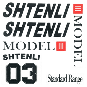 Комплект наклеек на электроскутер Model 3 Standard Range