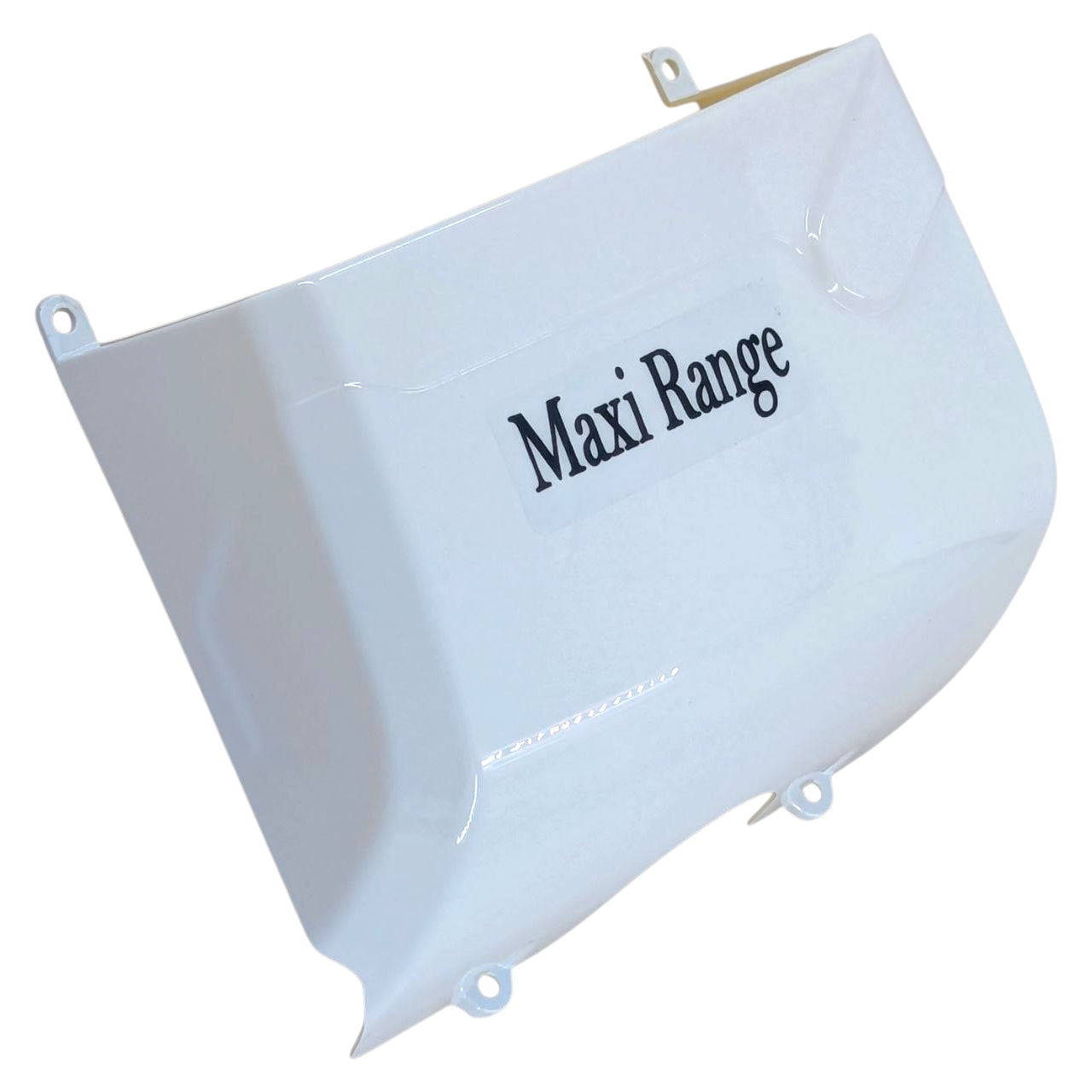 Передний бардачок с надписью "Maxi Range"