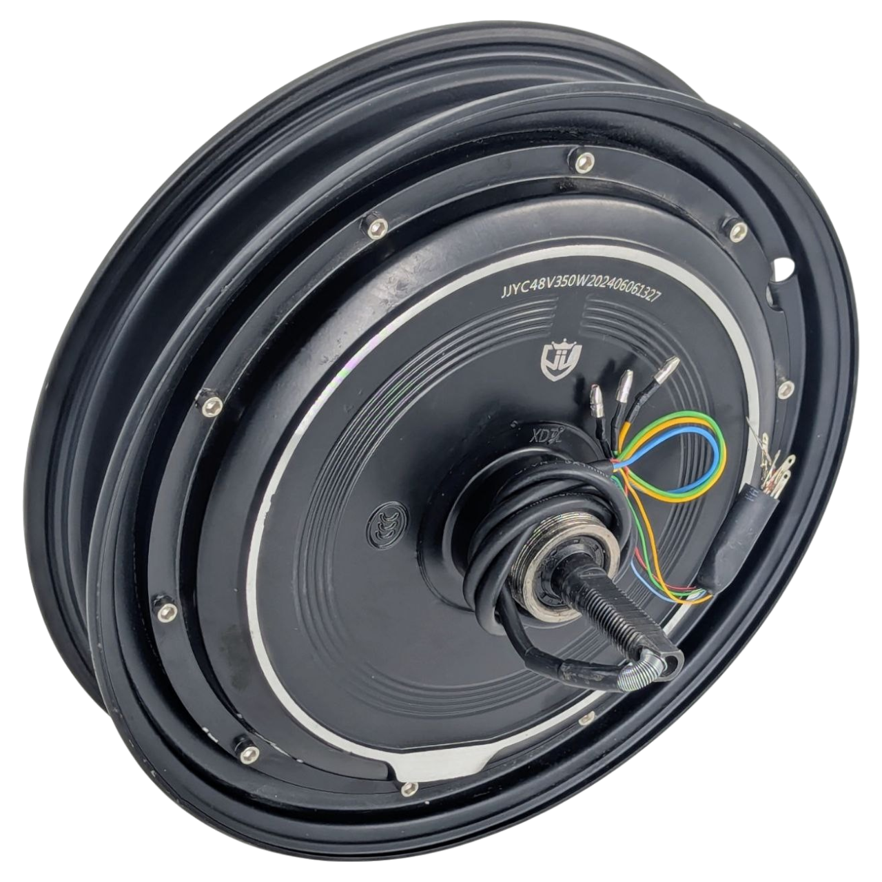Электрическое мотор колесо 350w 48v с гравировкой 350w v2