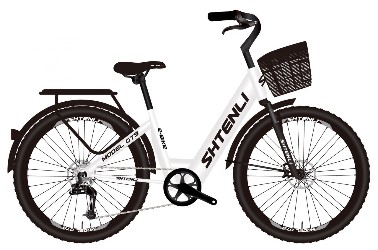 Электровелосипед Shtenli Model GT9 li-on 36/10.4 (черный)